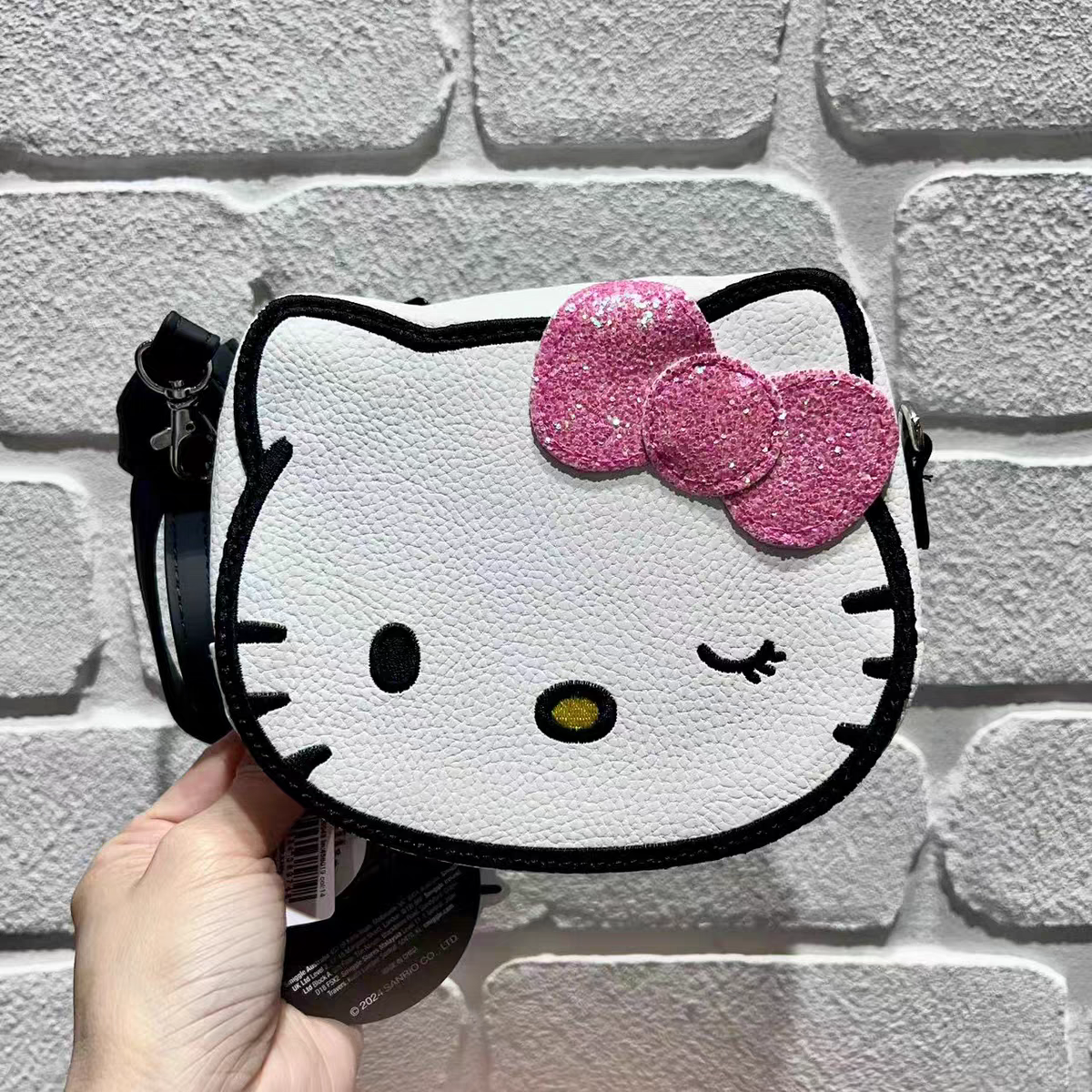 Smiggle Hello Kitty Design Set Of 3pcs Bottle Lunch Bag Backpack 42cm