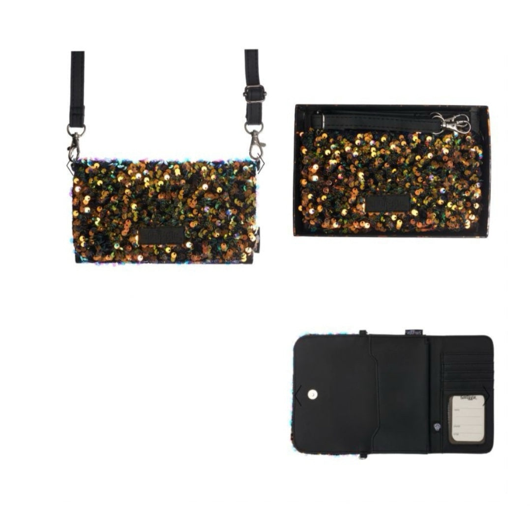 Smiggle Sequins Wallet Lanyard