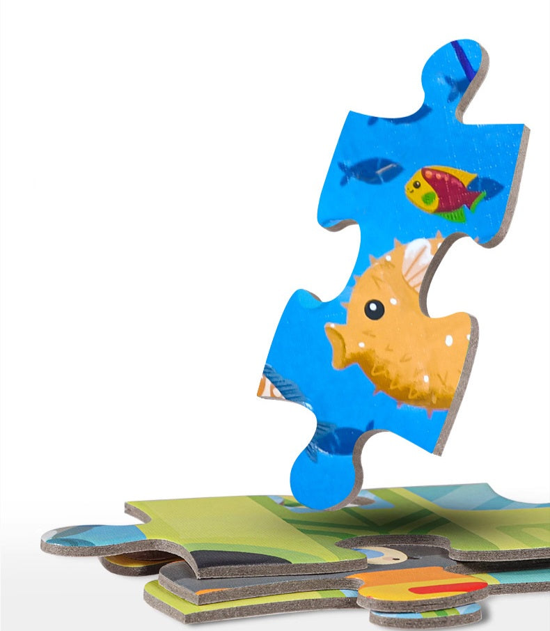 Shaped Jigsaw Puzzle Collection – Animal, Ocean, Dinosaur & Fantasy Designs