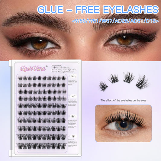 Lash Vana Segmented Self-adhesive Lashes W50-W51