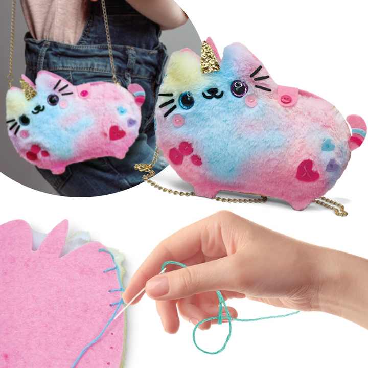 Unicorn Park Furry Fashion Bag Diy For Kids