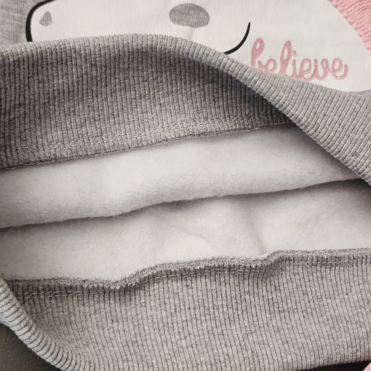Warm Winter Fleece Outfit Unicorn Design for 11-12y