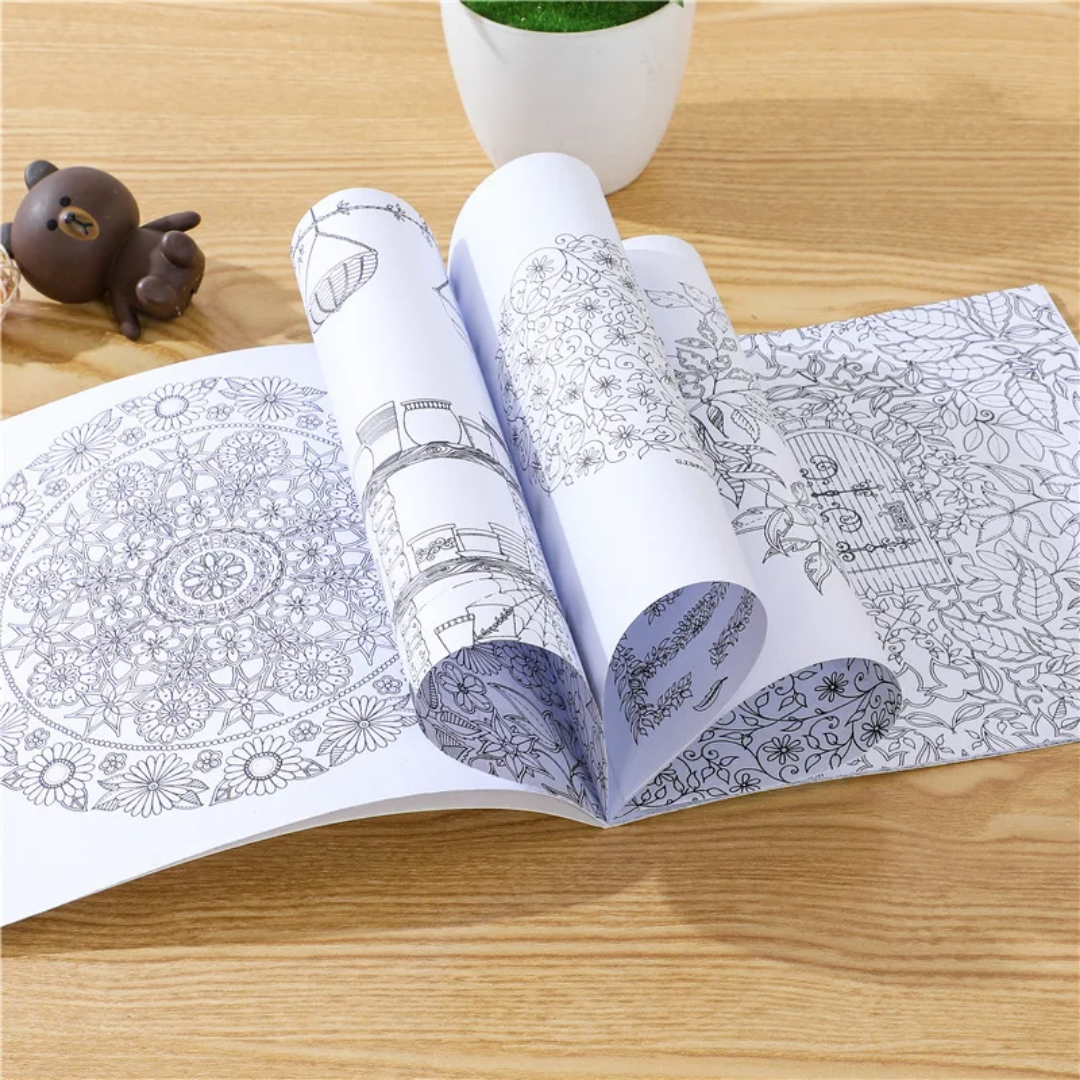Fantasy Dream Coloring Book