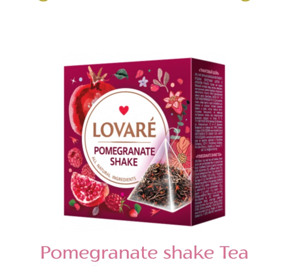 Lovare Tea in Pyramids Made in Ukraine