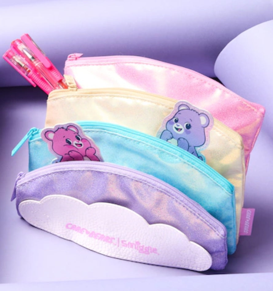 Smiggle Pencil Case Care bear | Multi Pocket