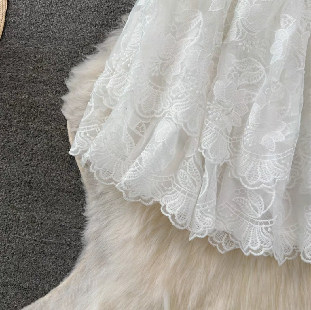 Fashion  White Dress High Quality