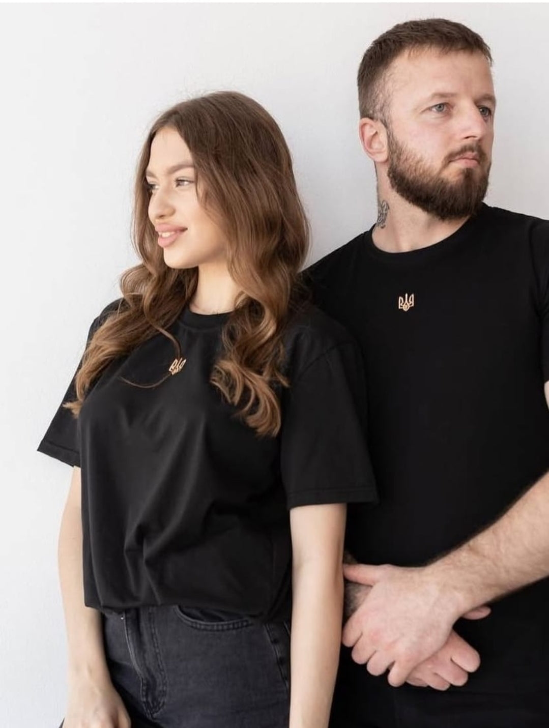 T-shirts With the Coat of Arms of Ukraine