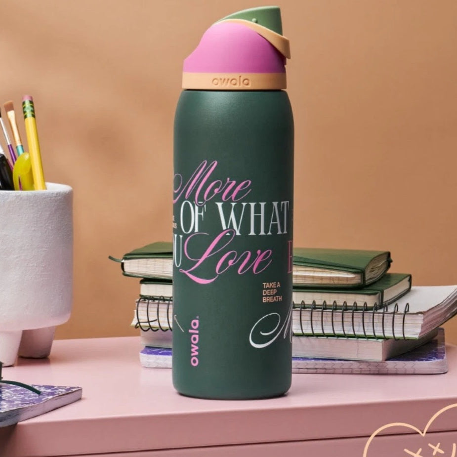 Owala Bottle Stainless Steel Free Sip Leak-proof Kind Mind 950ml