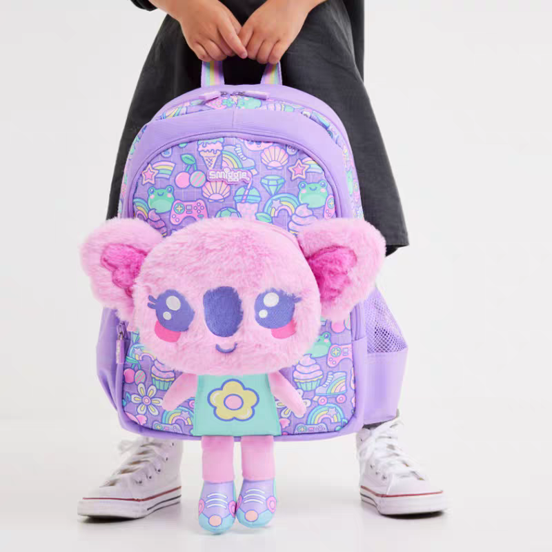 Smiggle Cartoon Design Backpack 38cm kg1-kg3