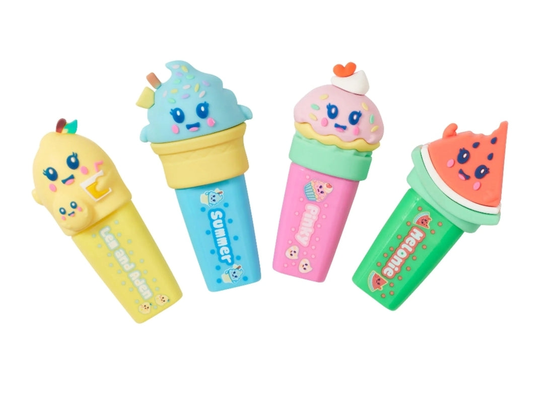 Smiggle Original Snackies Scented Highlighters 4pcs