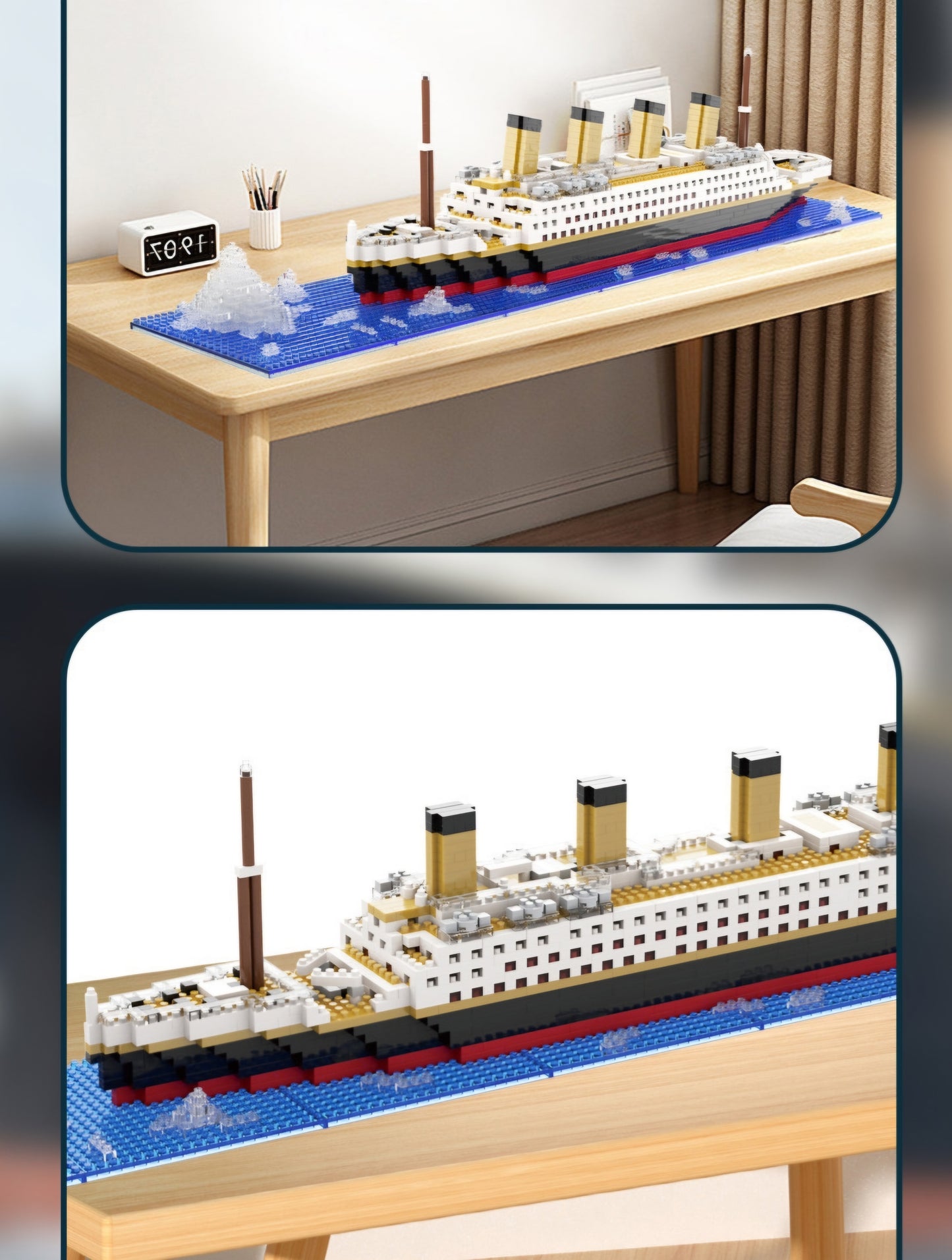 Titanic Building Blocks Set - 1878pcs Micro Kit, Educational Toy Gift for Boys