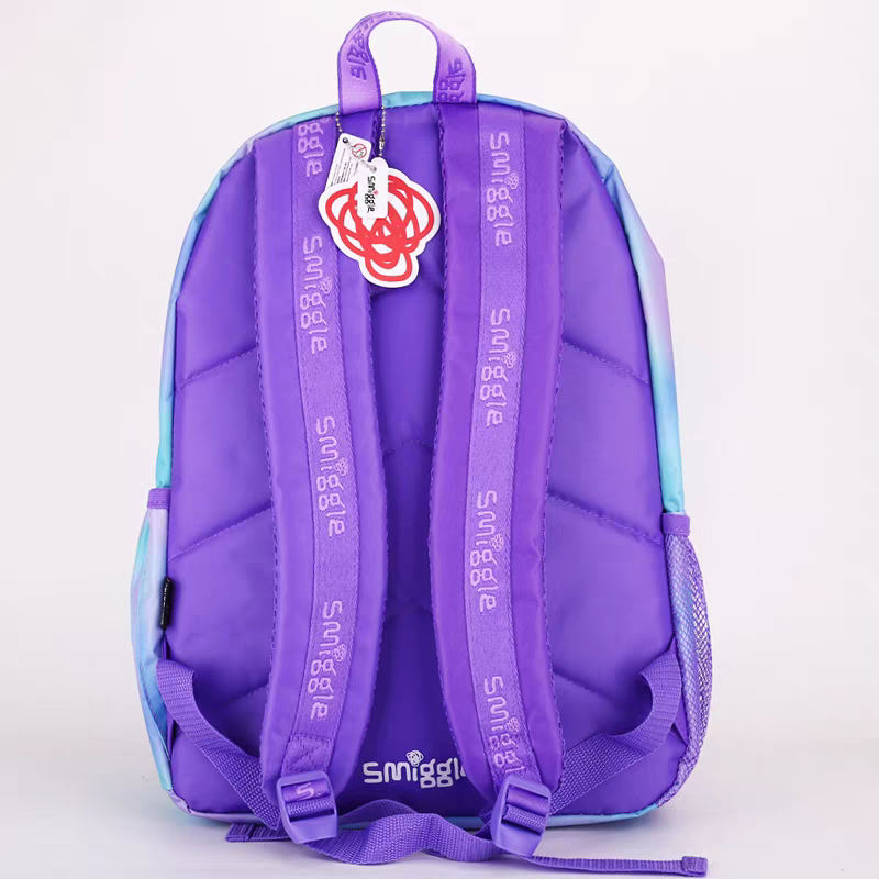 Smiggle Smiggle Purple Design Backpack 42cm