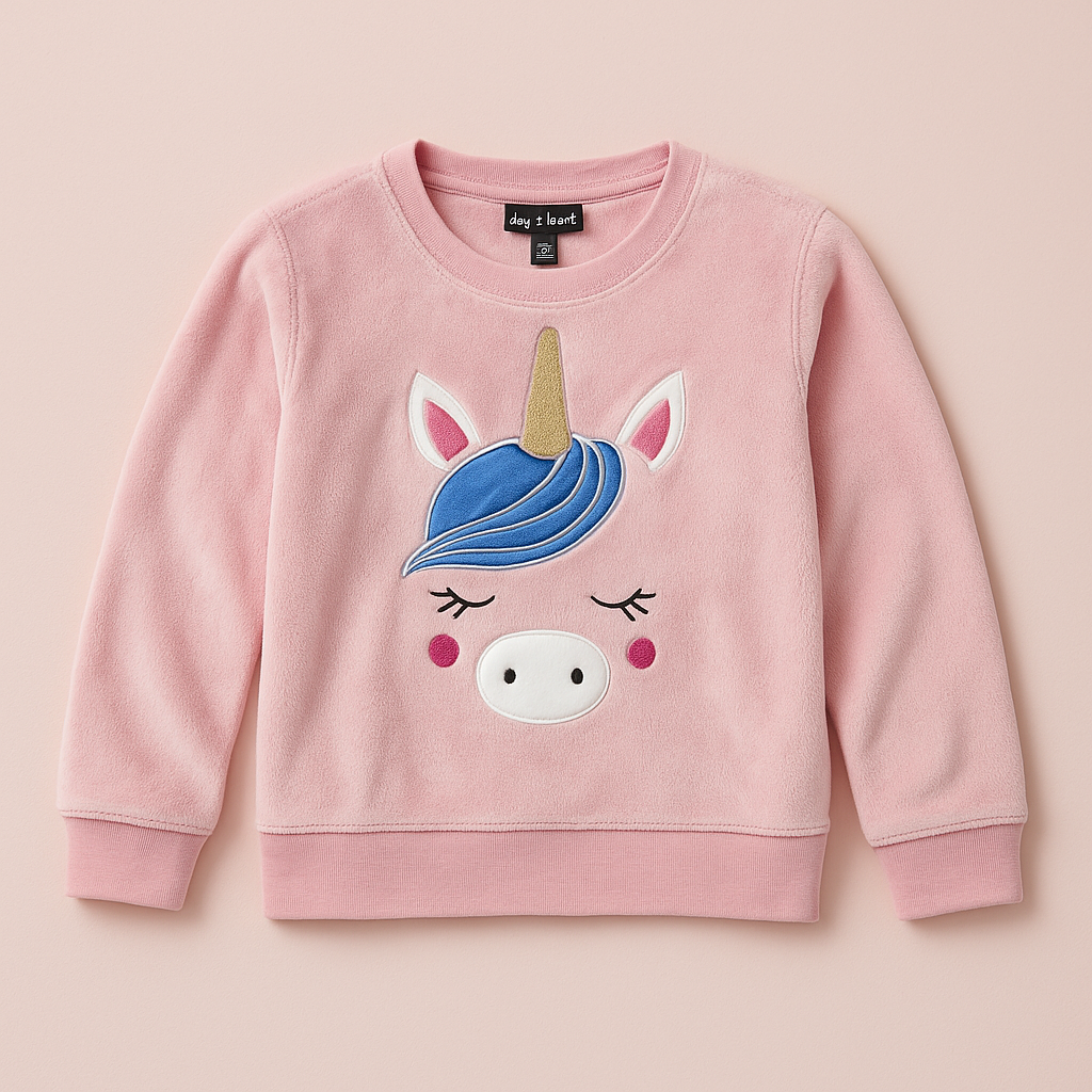 Warm Unicorn Design Top Very Soft