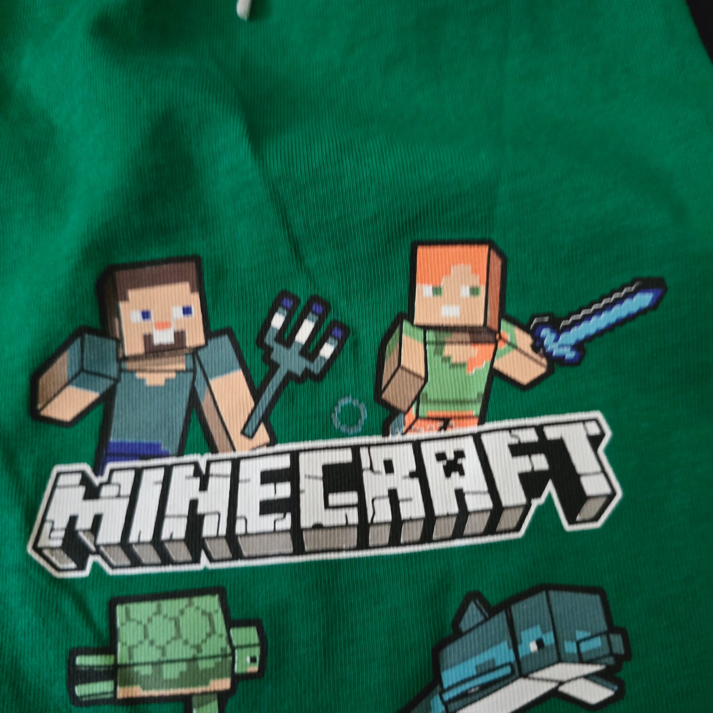 Outfit For Boys Minecraft Design Set Of 2 Pcs Size 3-10y