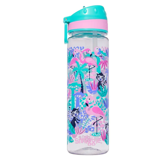 Smiggle Bottle 650ml Flamingo Design 24cm