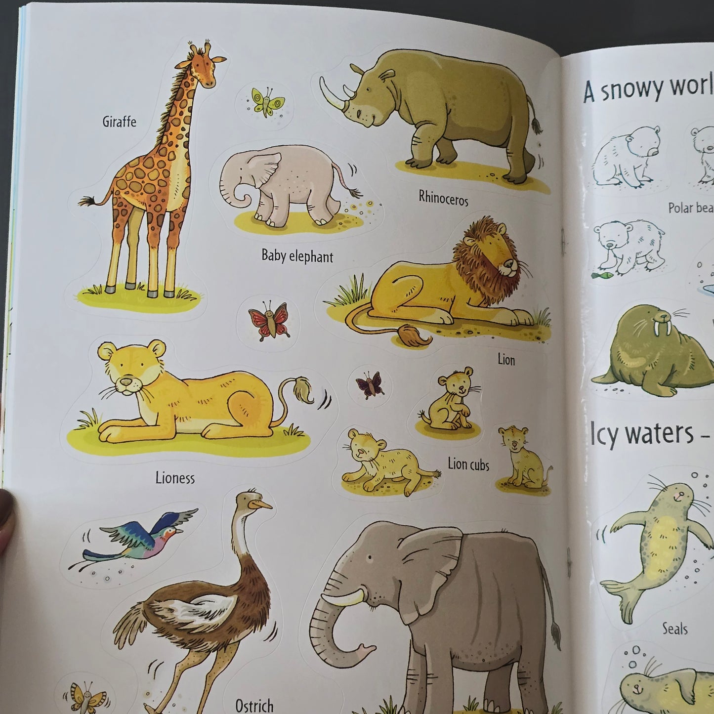 Usborne First Sticker Books 33 Variation