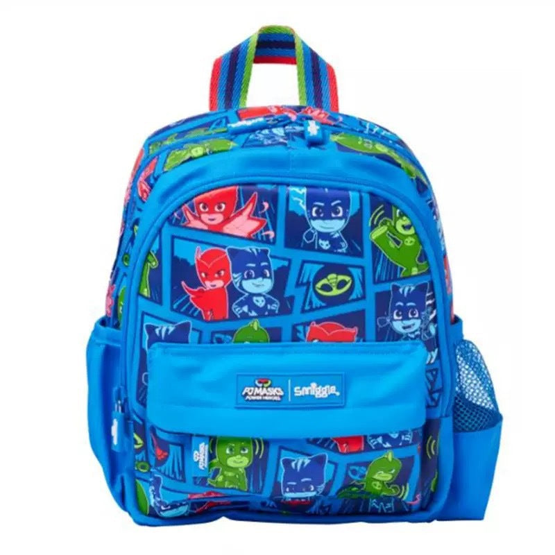 Smiggle PJ Masks Design Set 3pcs Backpack 26cm Lunch Box Bottle