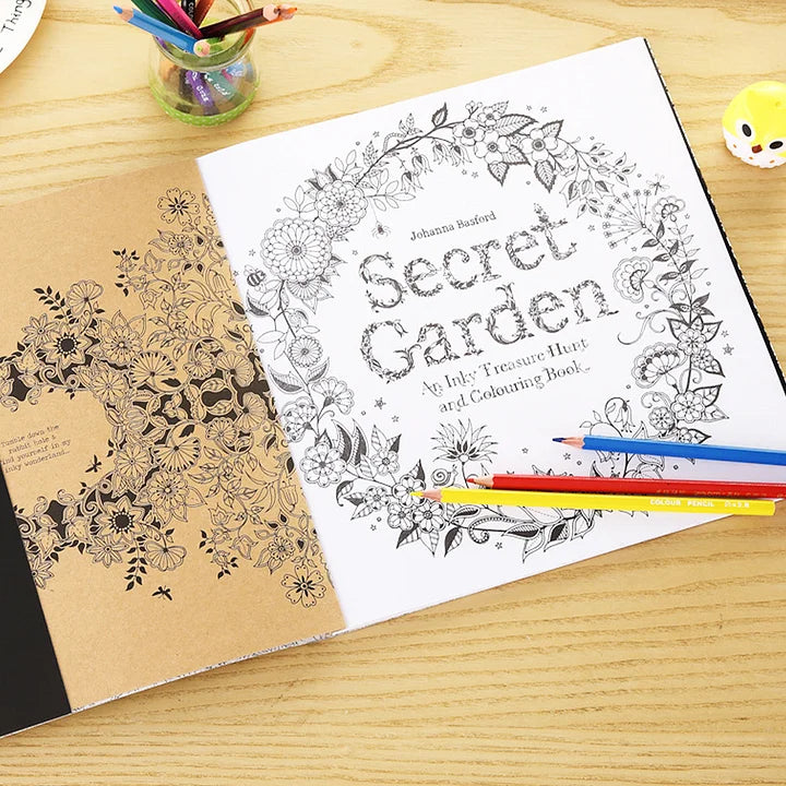Colouring Book Secret Garden