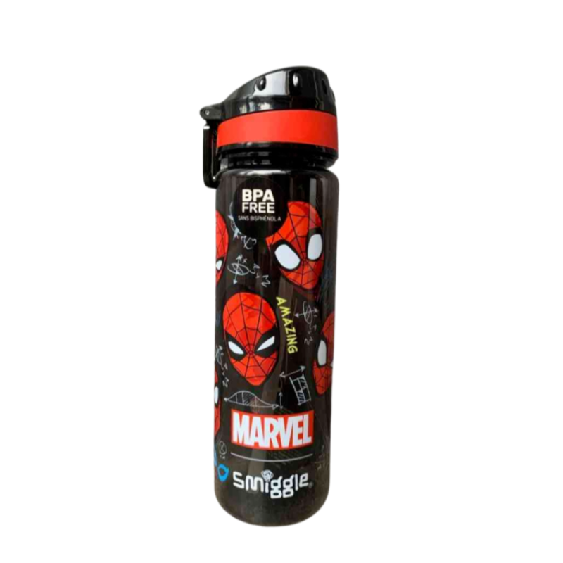 Smiggle Water Bottle - Spider-Man | 650ml