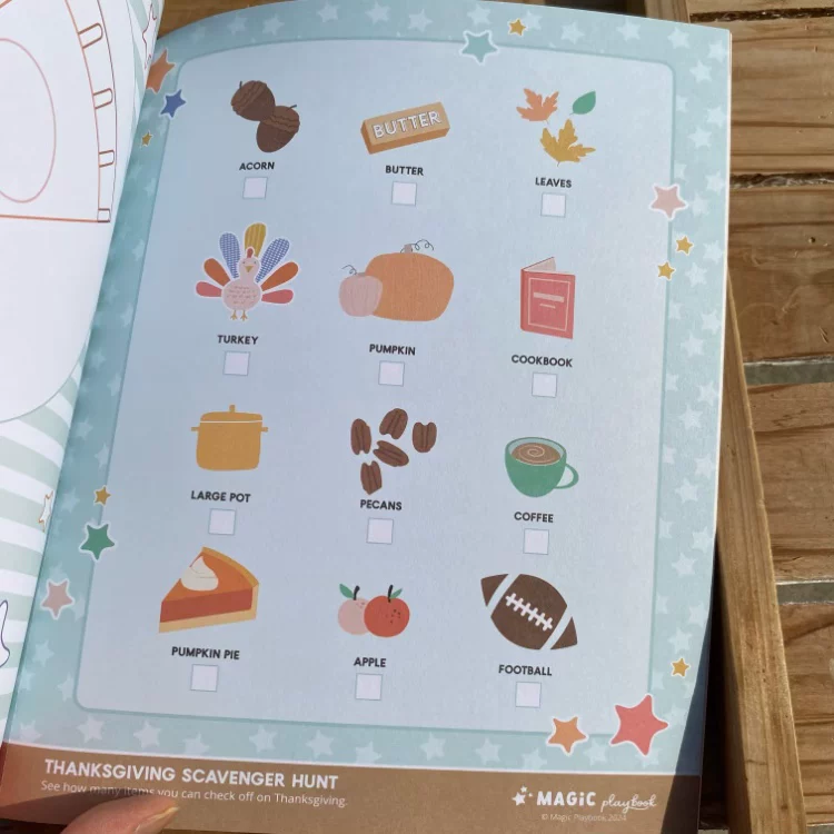 Activity & Coloring Book All Things November