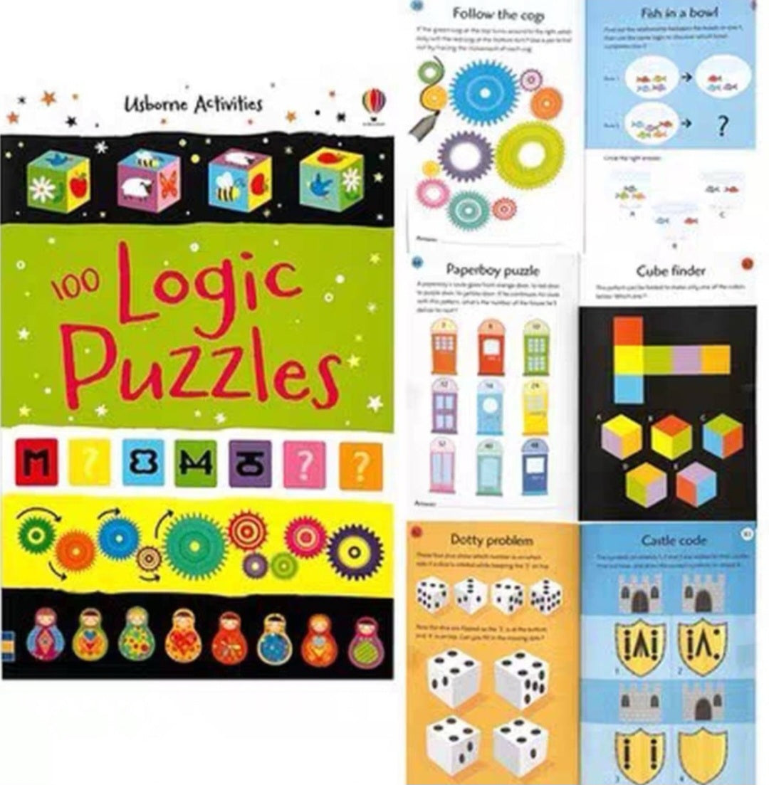 Usborne Activities Puzzle Books | Soft Cover | 8+