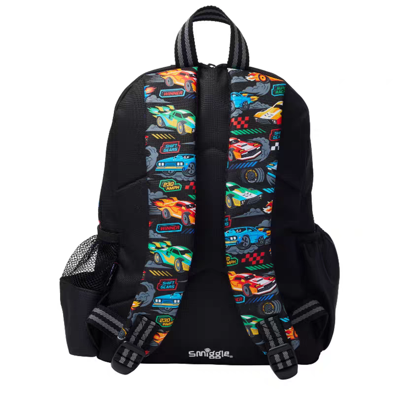 Smiggle Car Design Backpack 38cm