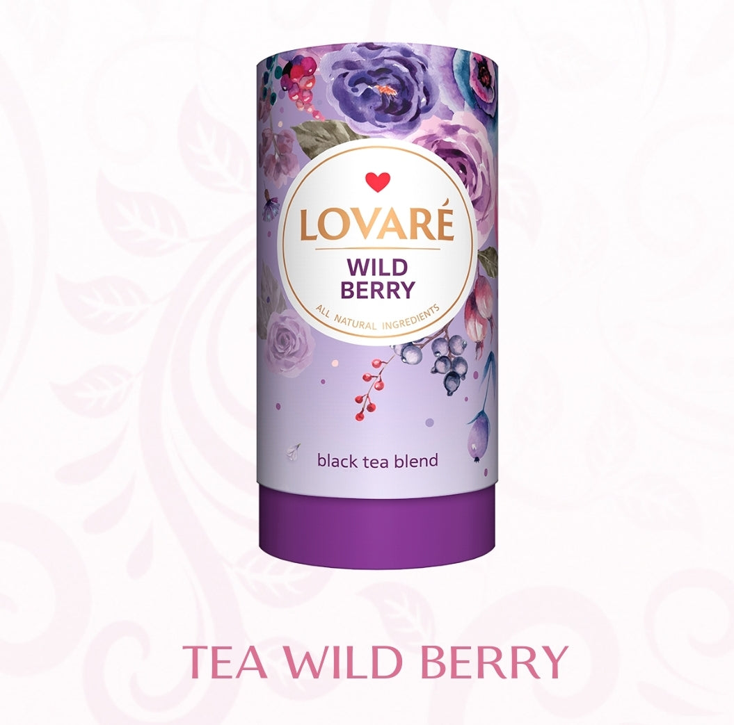 Tea In Tube Lovare Many Flavors 80gr
