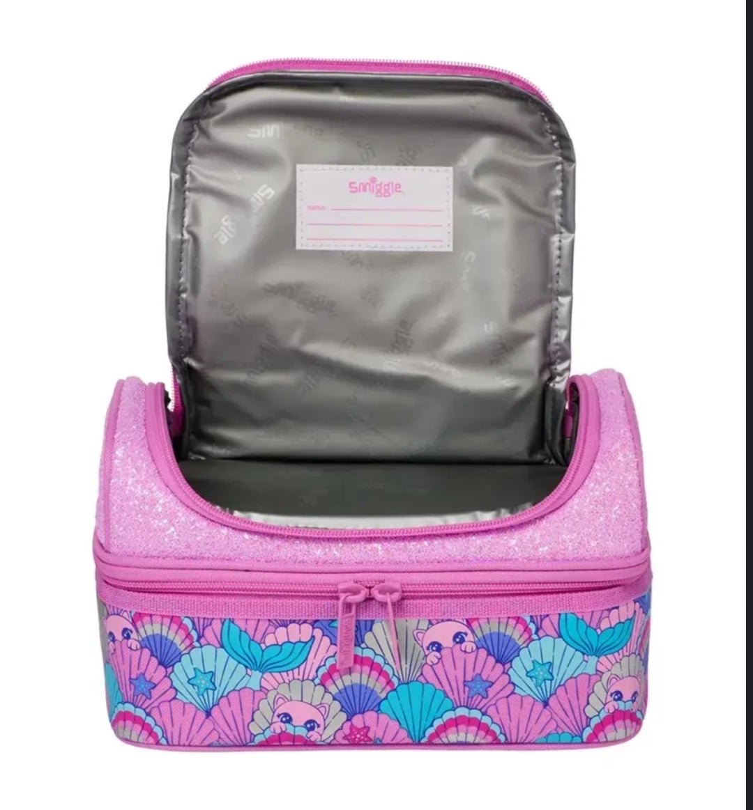 Smiggle Lunch Bag | Cat Sea | 24.5×16.5×15cm