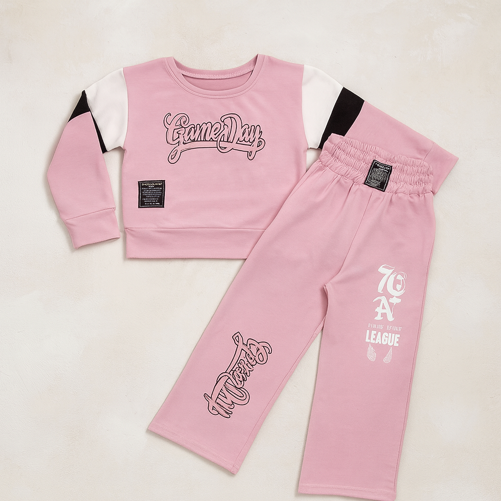 Outfit For Girls Game Day Set Of 2pcs Size 4-10y