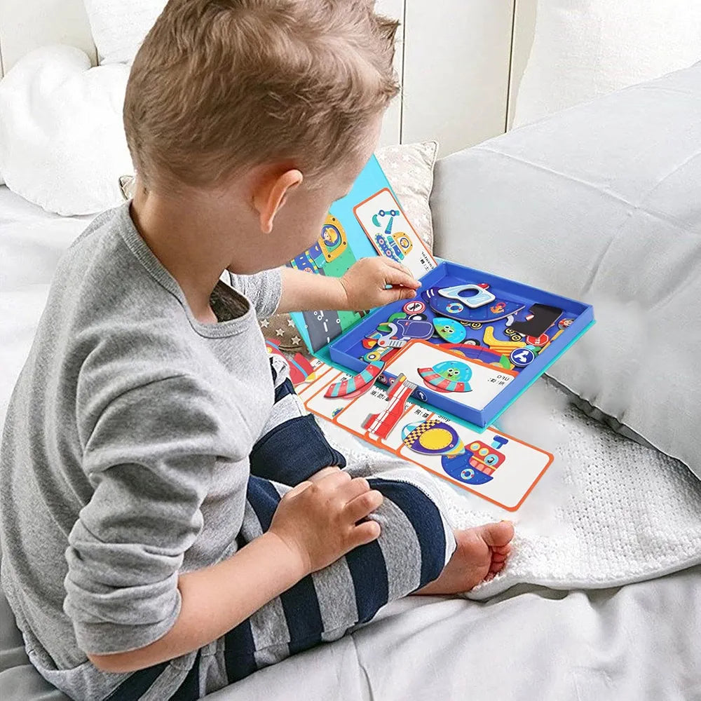 Wonderful Magnetic 3d IQ Puzzle Learning Toy