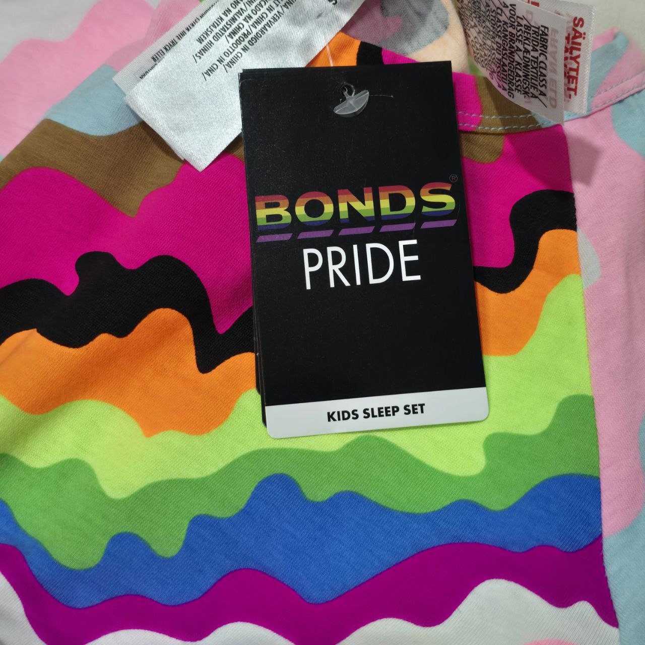 Pijama For Kids Multicolor Brand:BONDS Size 5-10y