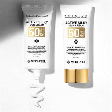 MEDI-PEEL Premium Active Silky Sun Cream 50SPF and PA+ 50ml
