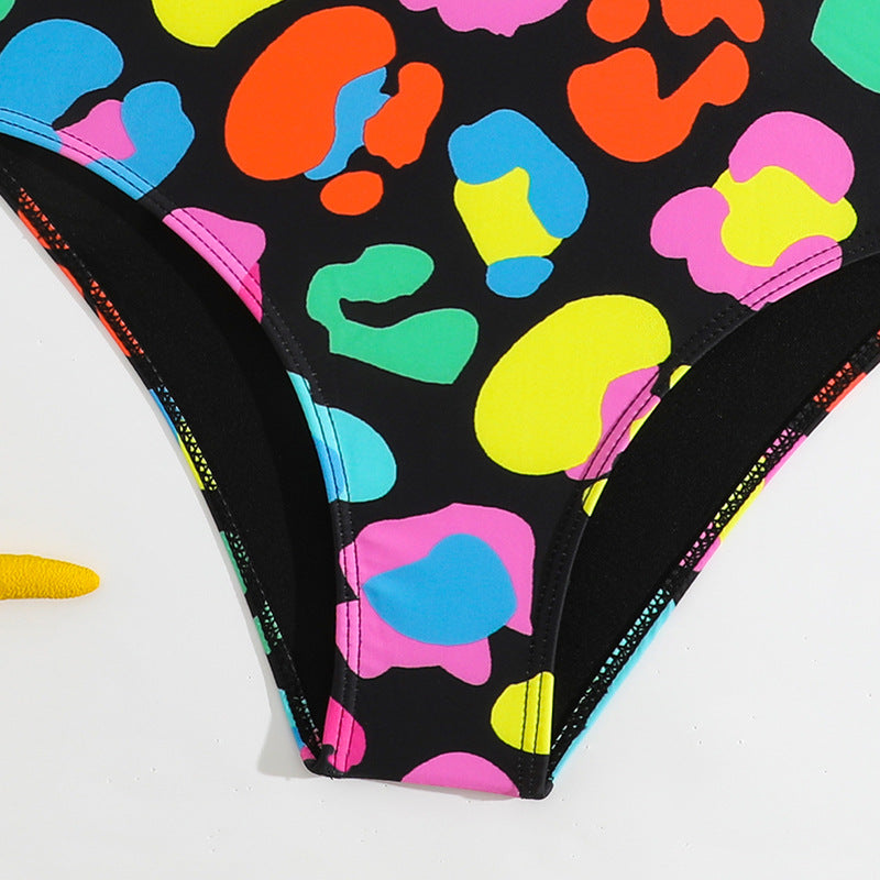 Swimwear For Girls 1 Piece Colorful Design Size 8-12y