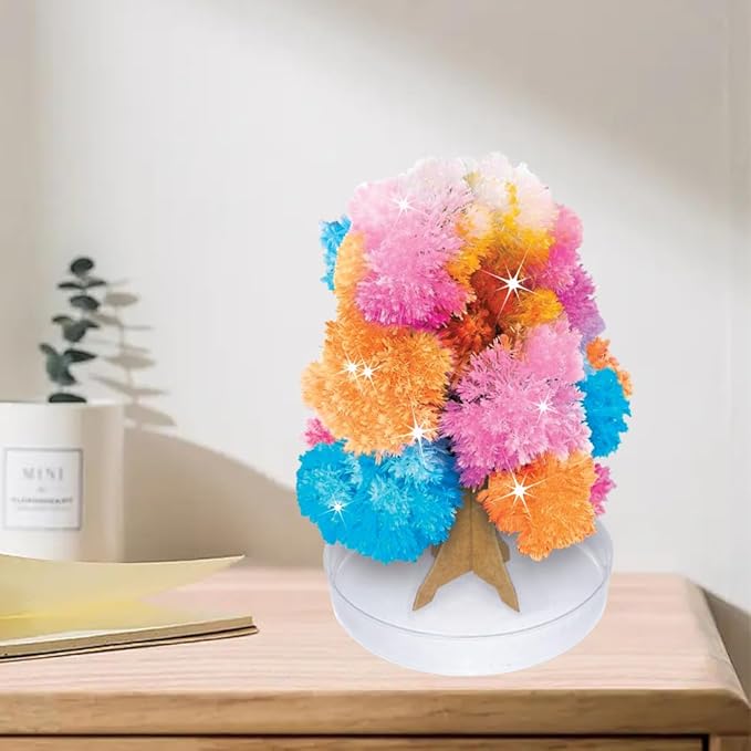 DIY Science CrystL Growing Tree Toy For Kids