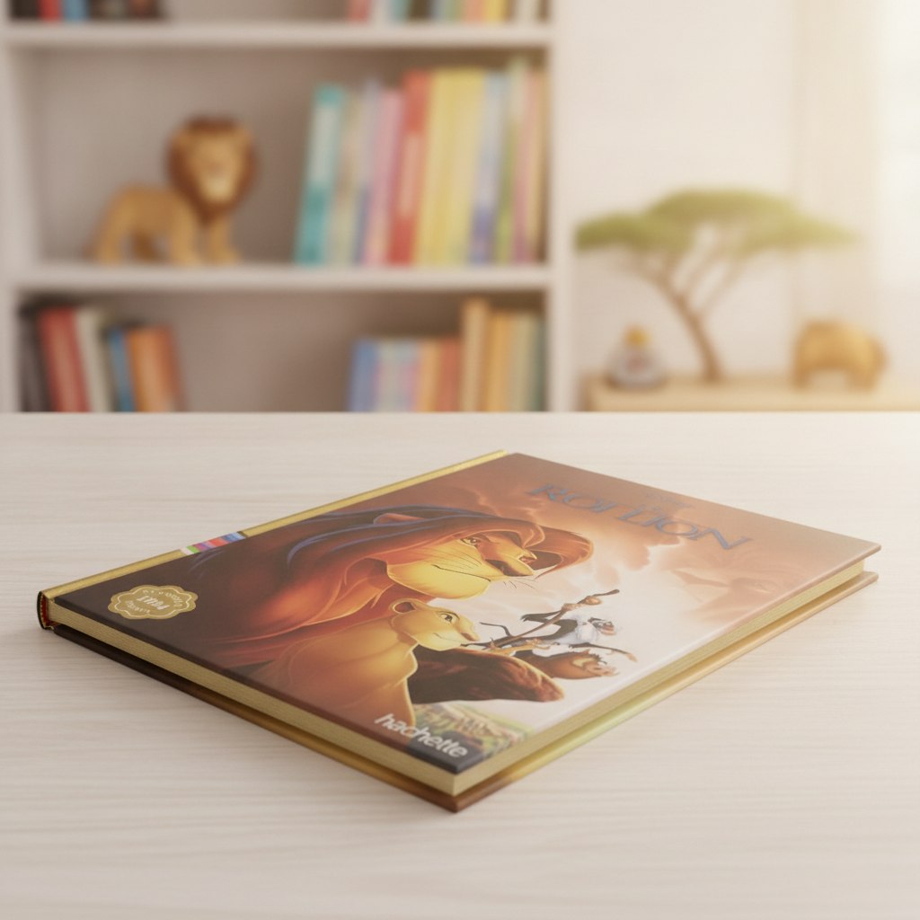 Disney " Le Roi Lion " French Book | Hard Cover | 3+