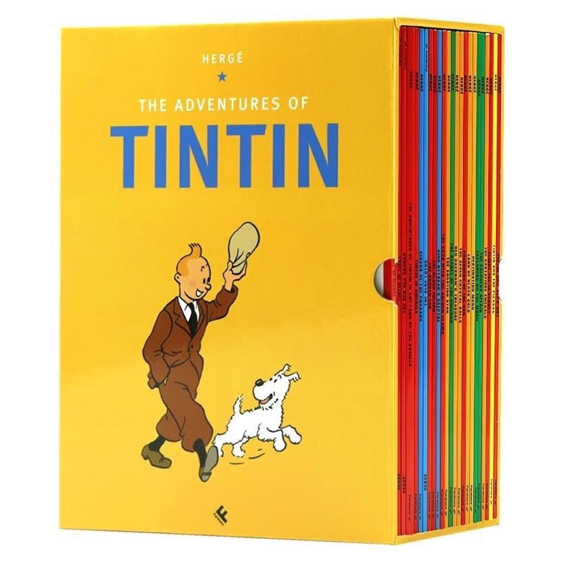 The Adventures Of TINTIN - 23 Books Set A4 | Soft Cover | 7+