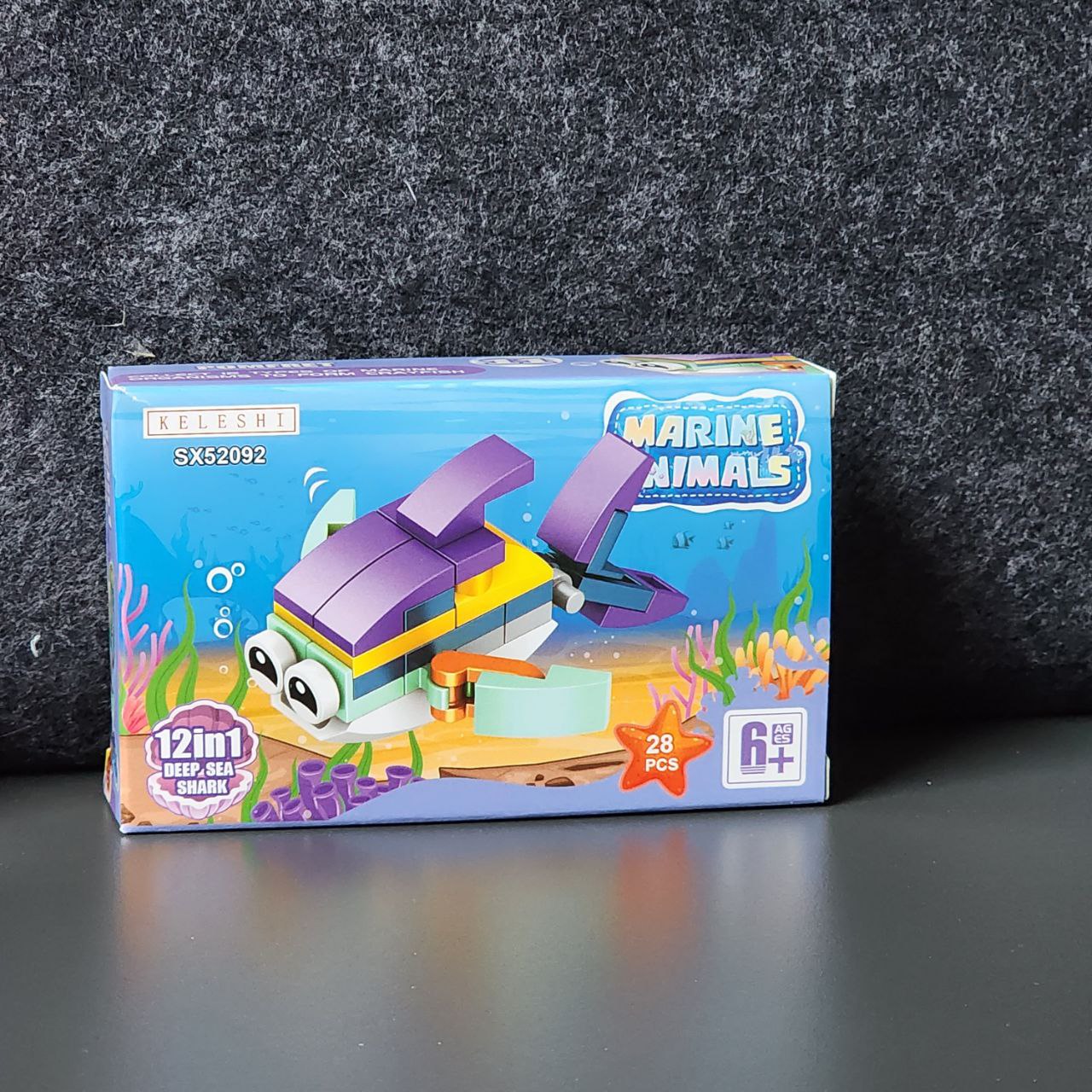 Building Blocks 12 In 1 Marine Animals