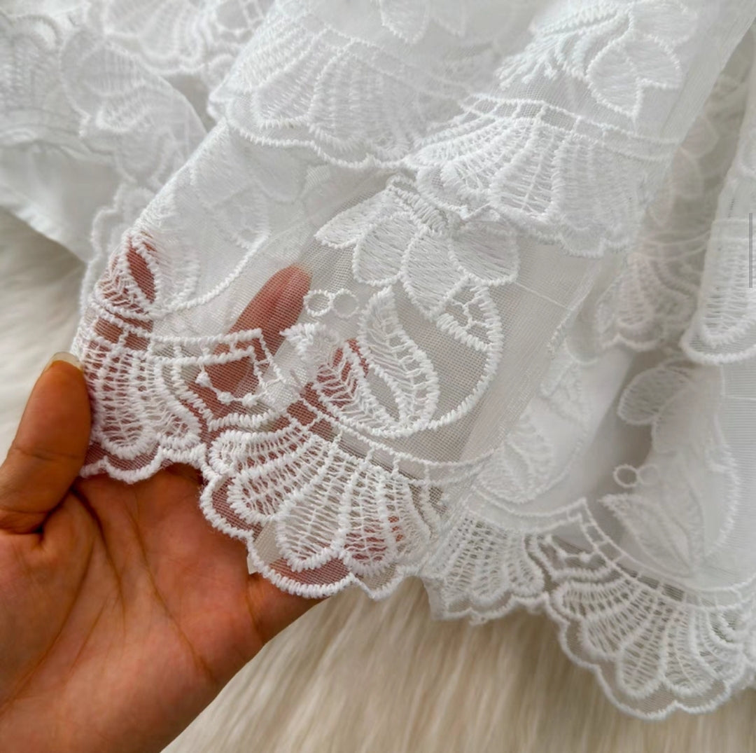 Fashion  White Dress High Quality