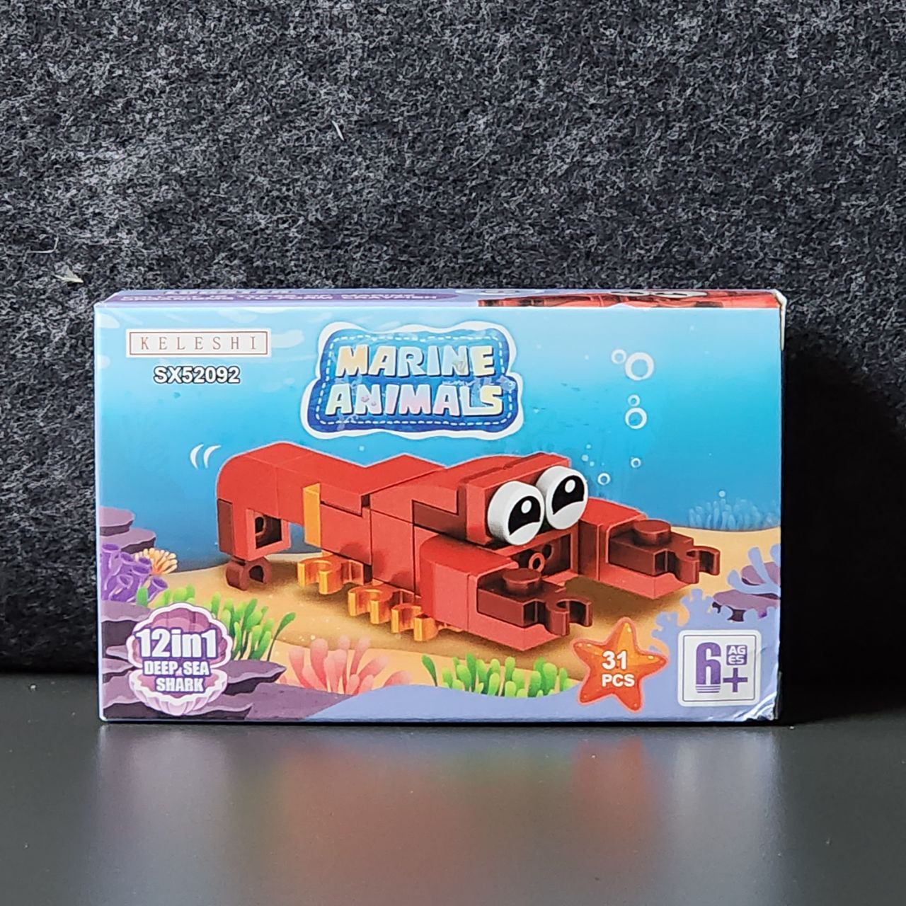 Building Blocks 12 In 1 Marine Animals