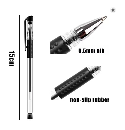 Deli Gel Pen Black Ink