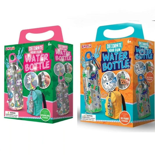 Decorate Your Own Water Bottle Diy For Kids For Boy/Girl