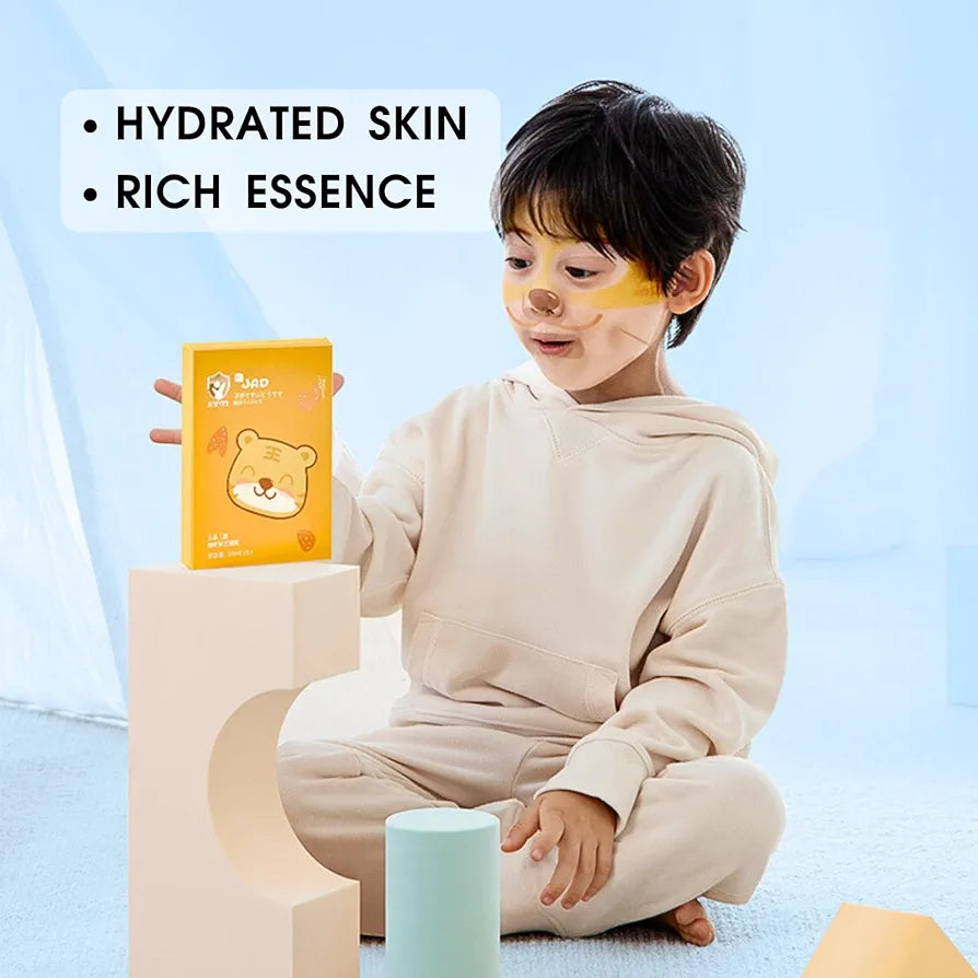 Face Mask Skincare for Teenage Animal Cute Painted Sheet Mask, Fruit Sheet Face Mask Set, Hydrating Face Mask Beauty