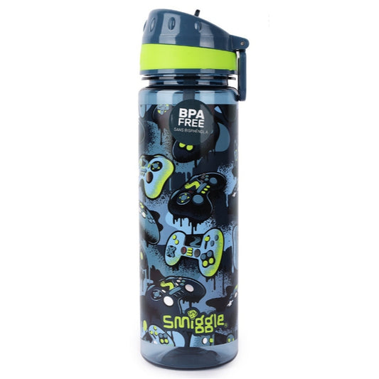 Smiggle Bottle 650ml Game Design 24cm