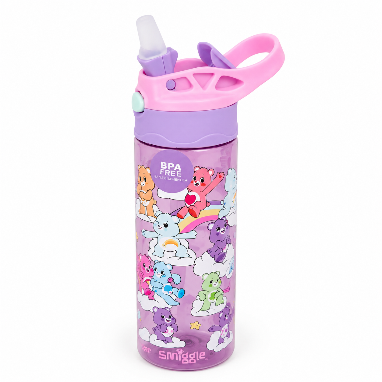 Smiggle Bottle Care Bears | 680ml