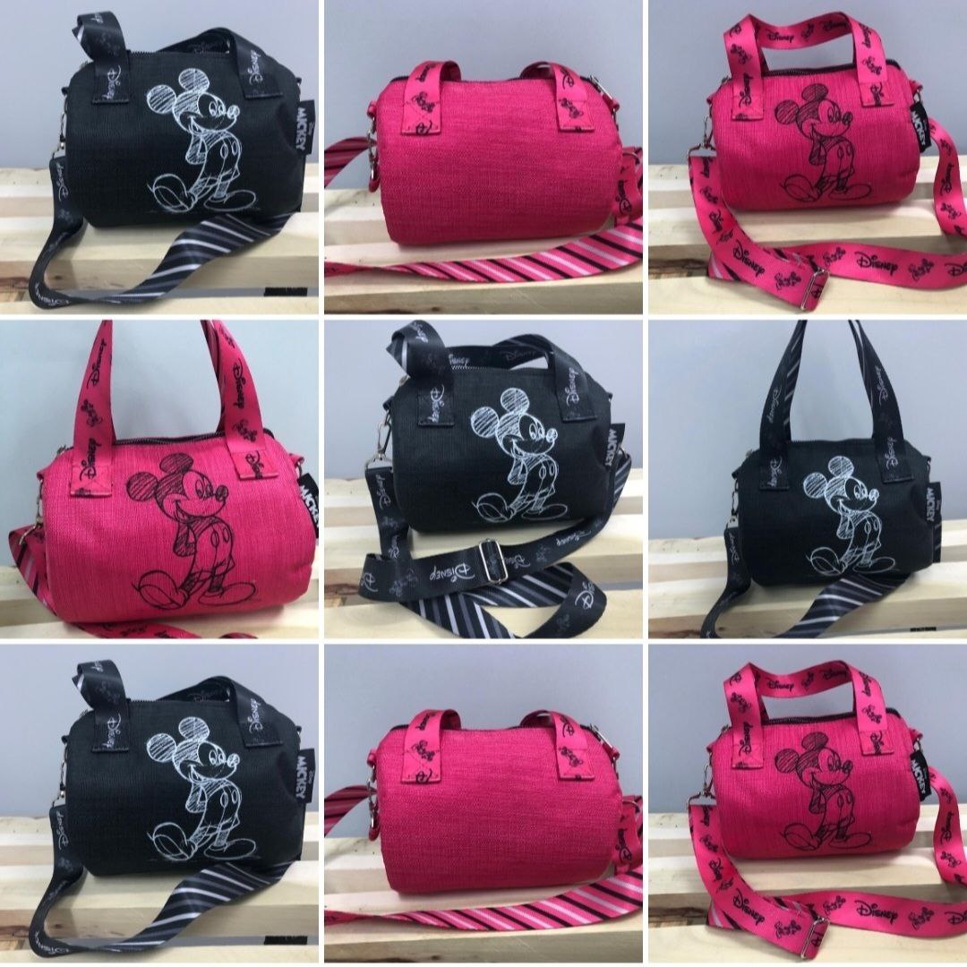 Bag Mickey Mouse Design For Kids Boys&Girls Pink&Black