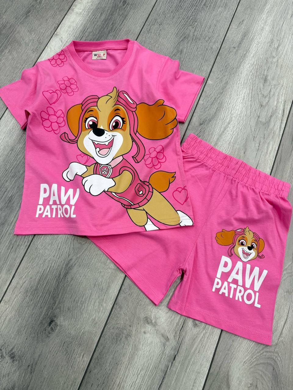 Girls Cotton Paw Patrol – Soft Summer Outfit | Size 3-10y