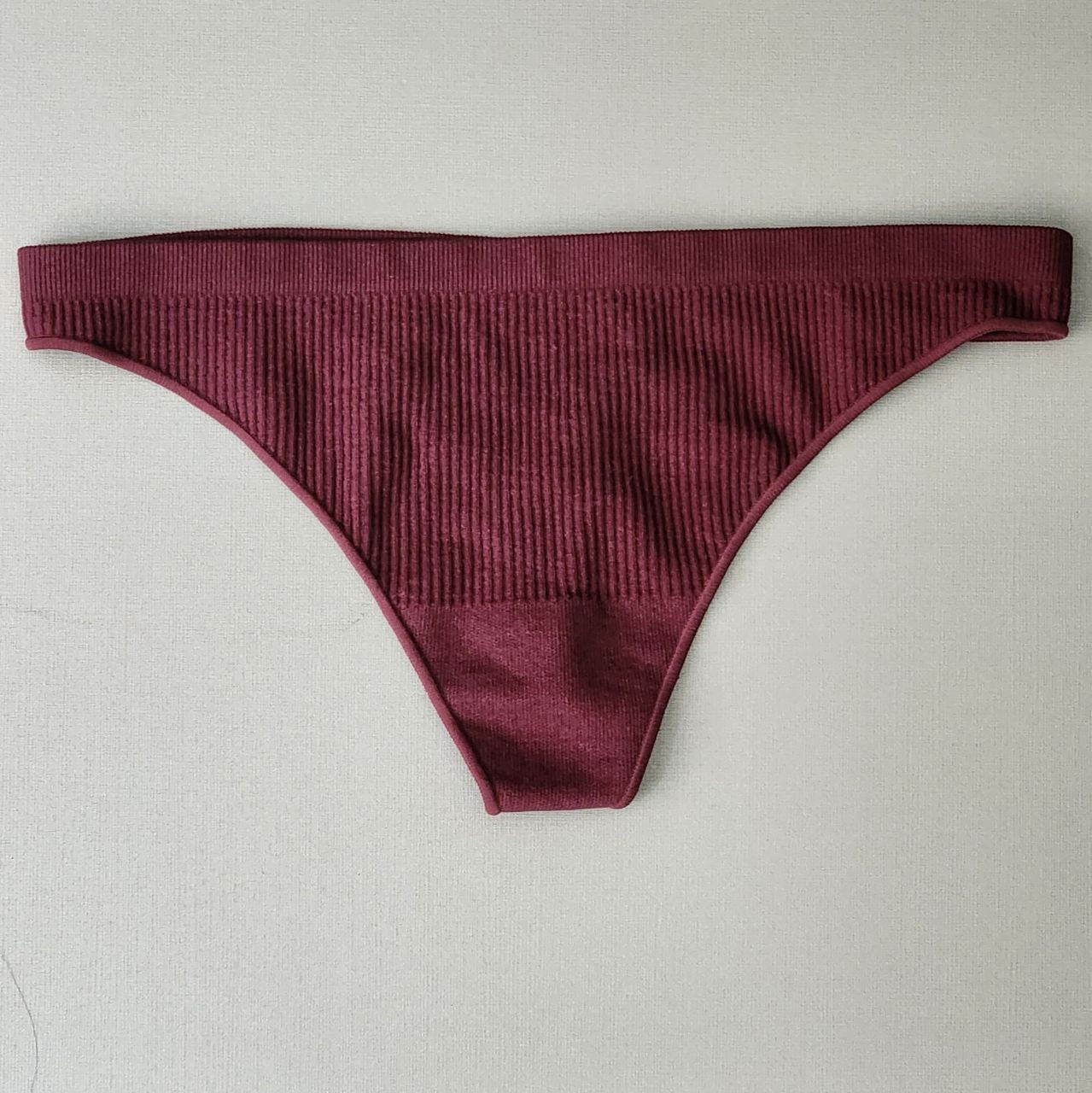 String For Sport Underwear Panties Cherry Color Size S