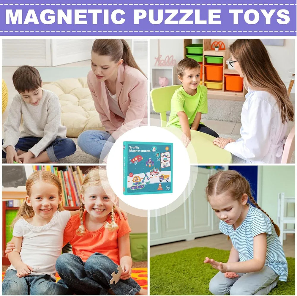 Wonderful Magnetic 3d IQ Puzzle Learning Toy