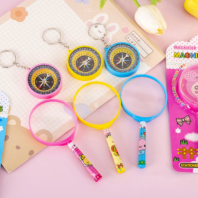 Magnifying Glass Compass For Kids