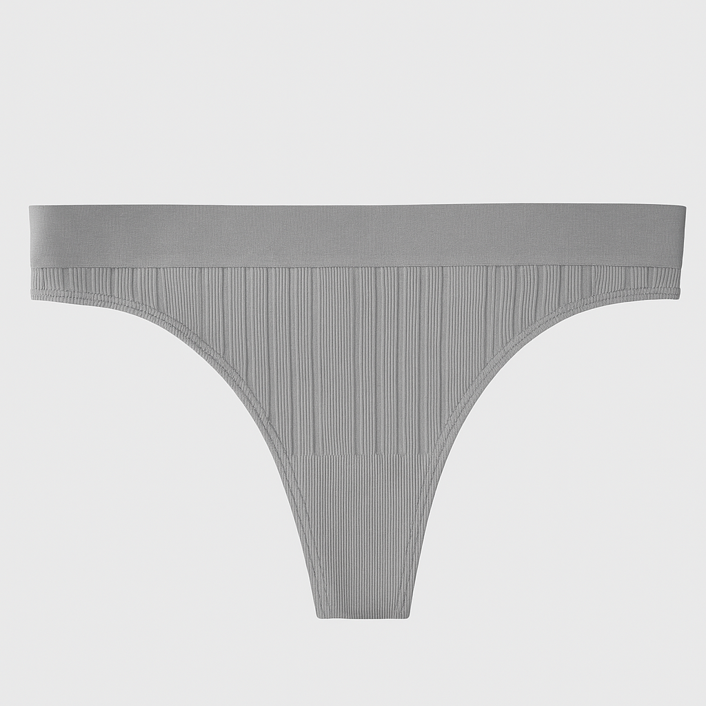 String For Sport Light Grey Underwear Panties Size S